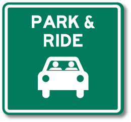PARK N RIDE BUTTON