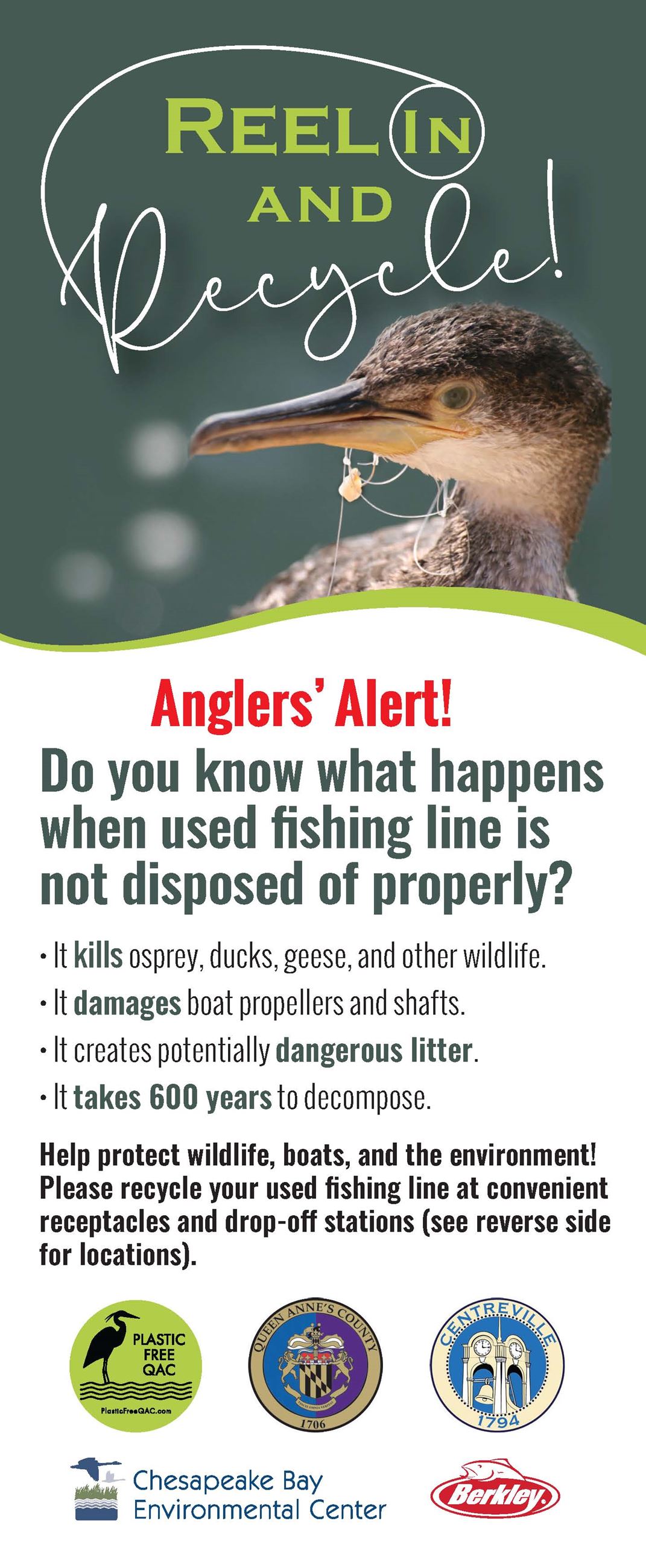 Fishing Line Recycling Program Front