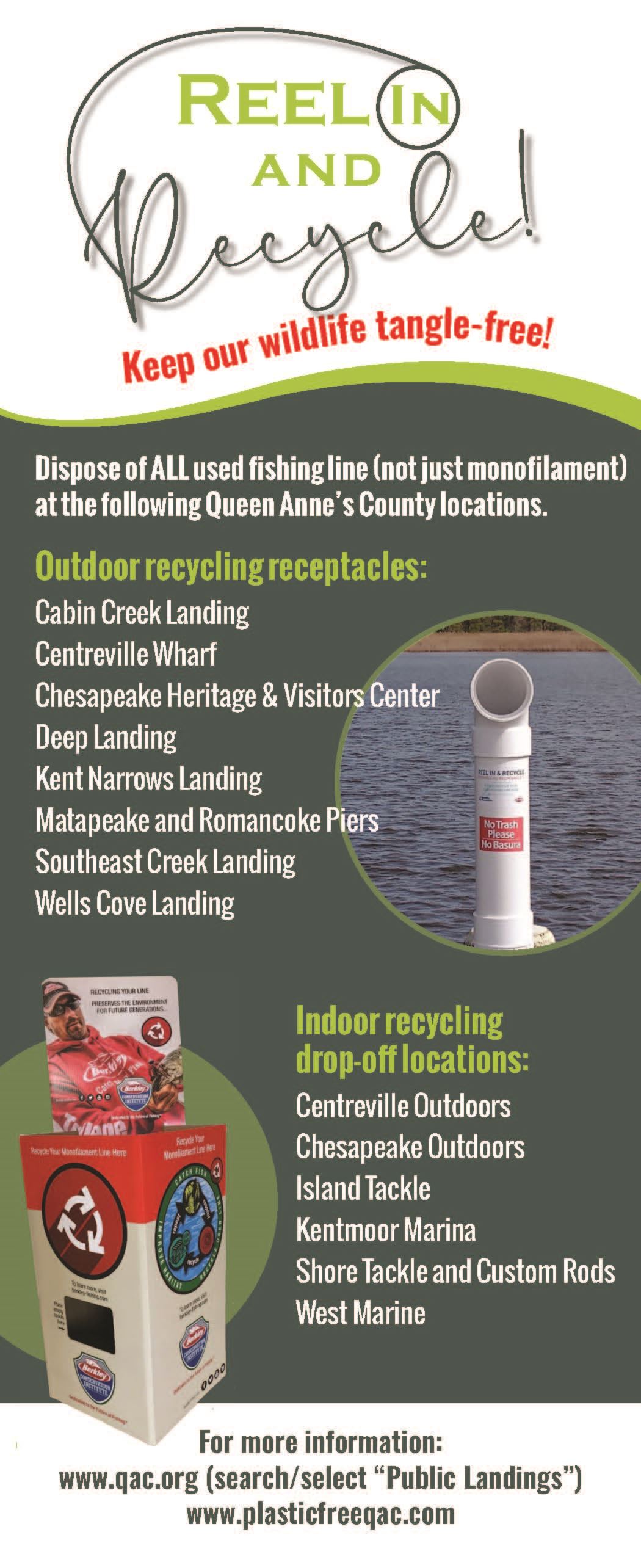 Fishing Line Recycling Program Back