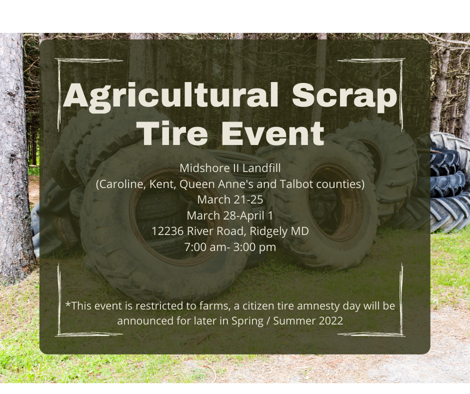 Agricultural Scrap Tire Event