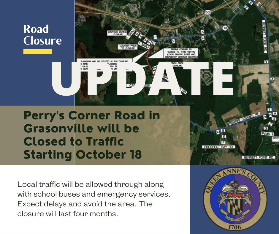 Perrys Corner Road Closure (1)