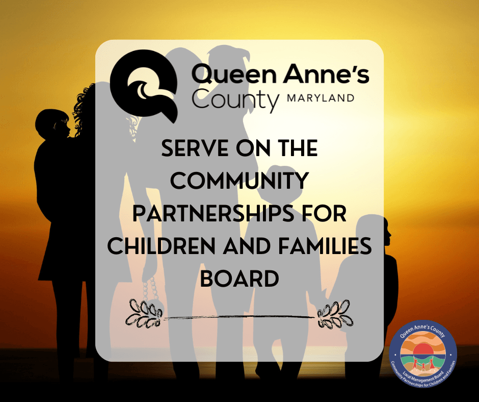 Serve on the Community partnerships for children and families board