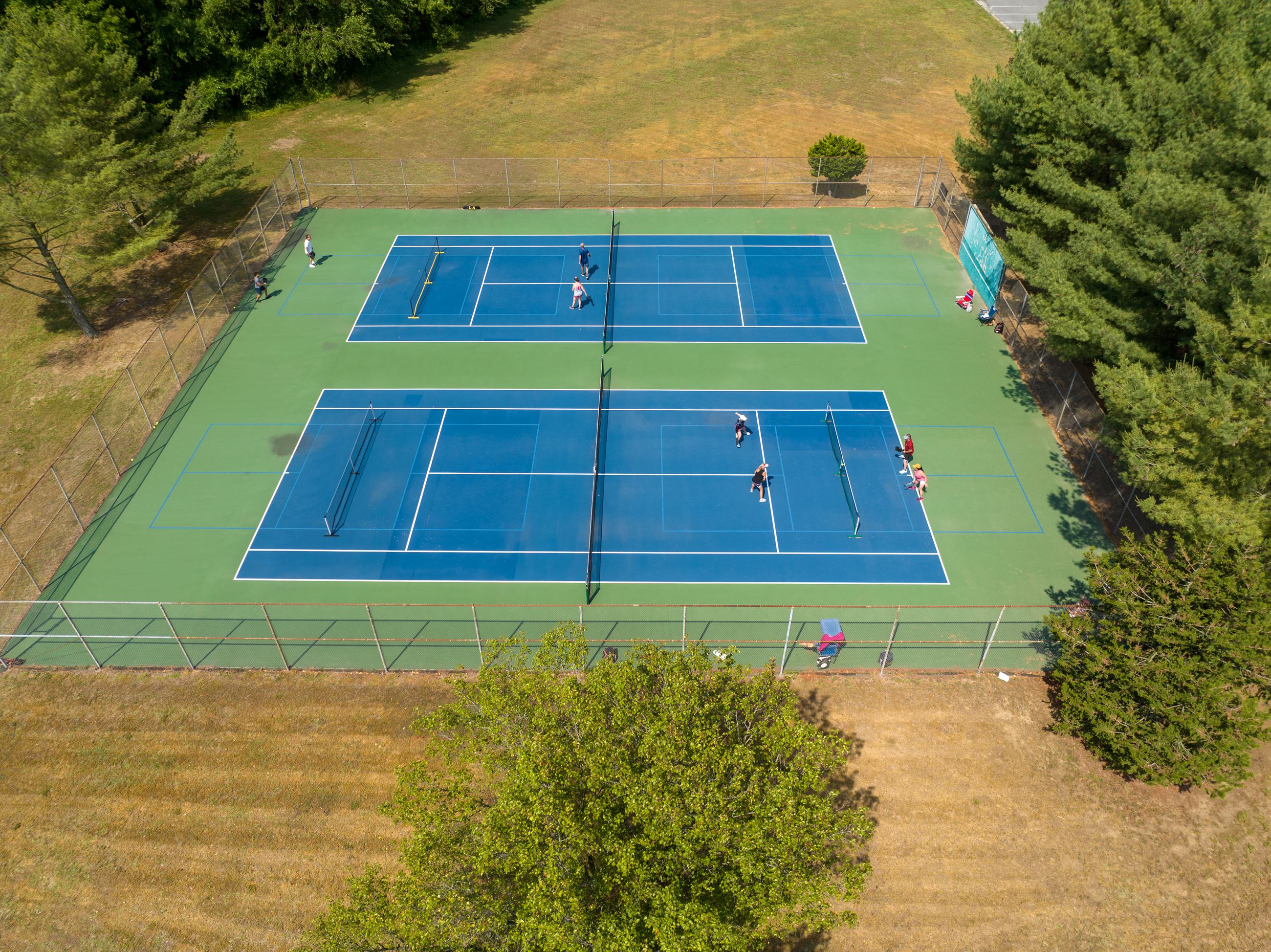 AERIAL PICKLEBALL.TENNIS COURT 5