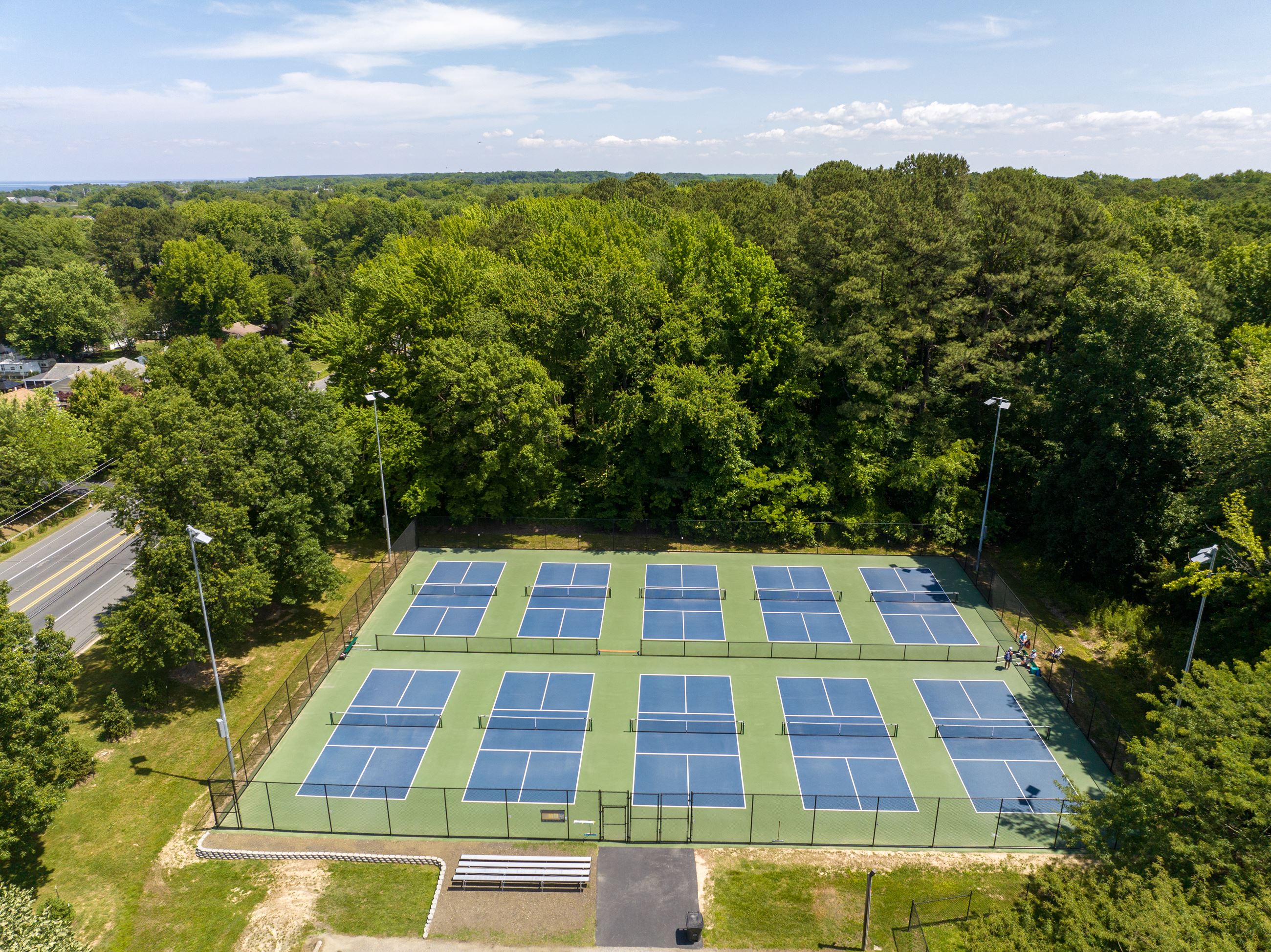 AERIAL TENNIS COURT 1