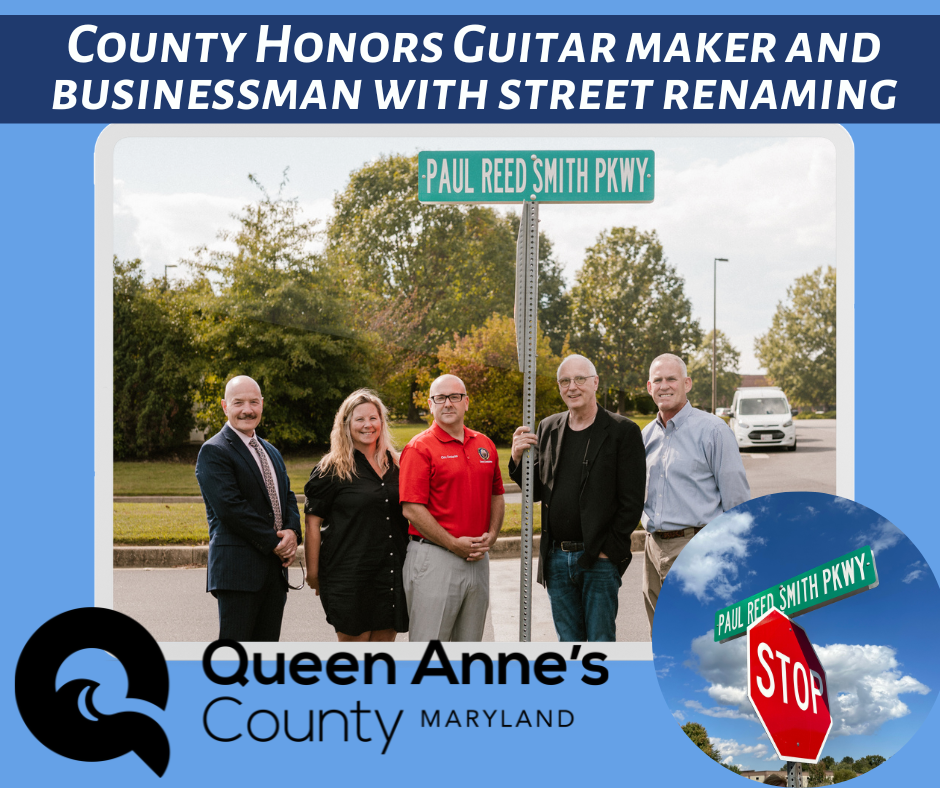 County Honors Guitar maker and businessman with street renaming