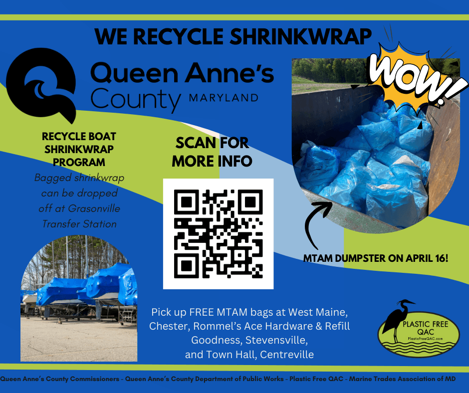 Copy of Recycle Boat Shrinkwrap Flyer (Poster (US))
