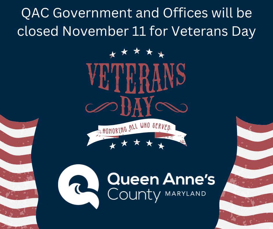 Copy of Copy of QAC Government and Offices will be closed November 11 for Veterans Day