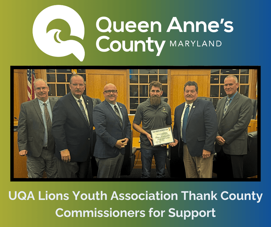 UQA Lions Youth Association Thank County Commissioners for Support