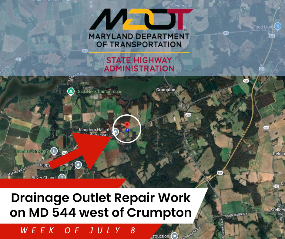 Copy of Copy of Emergency Repair Work at Shamrock Road and Route 18