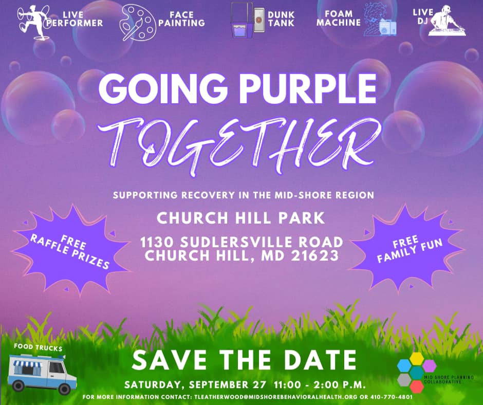 going purple together