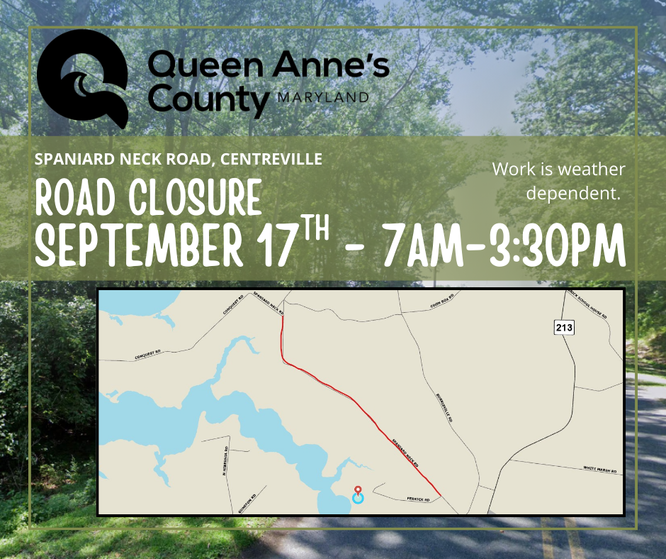 Centreville Road Closure