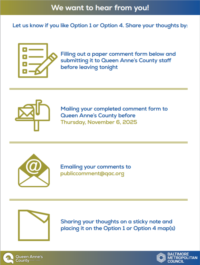 We want to hear from you