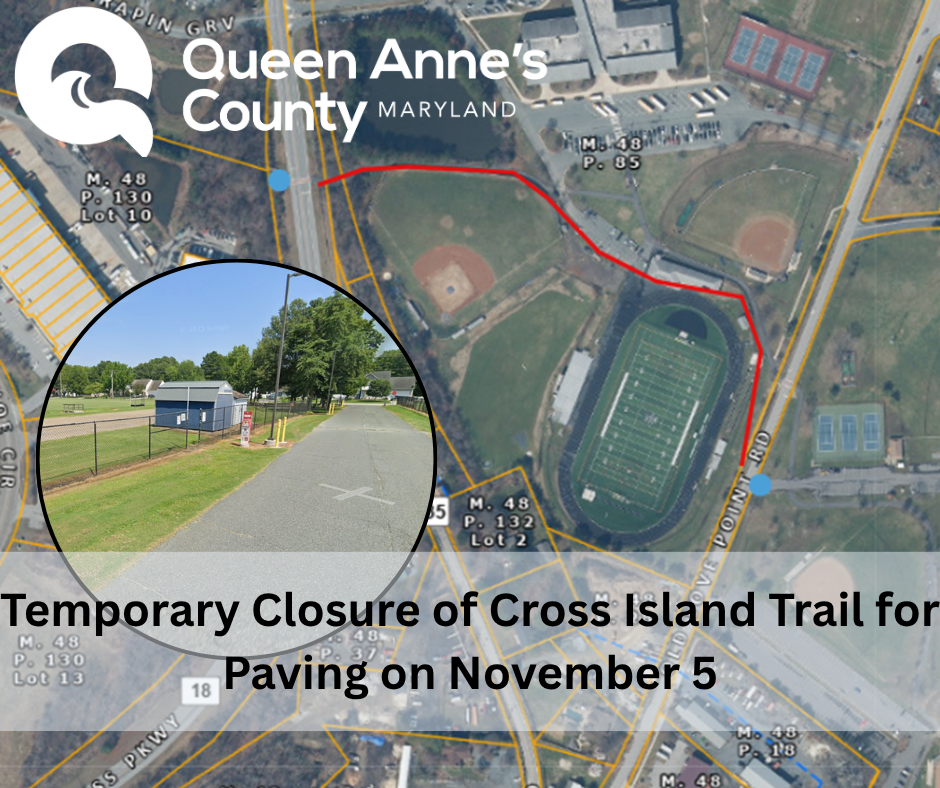 Temporary Closure of Cross Island Trail for Maintenance October 23-24 (1)