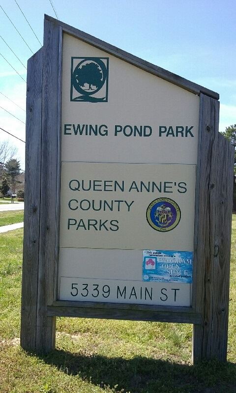 Ewing Pond Sign