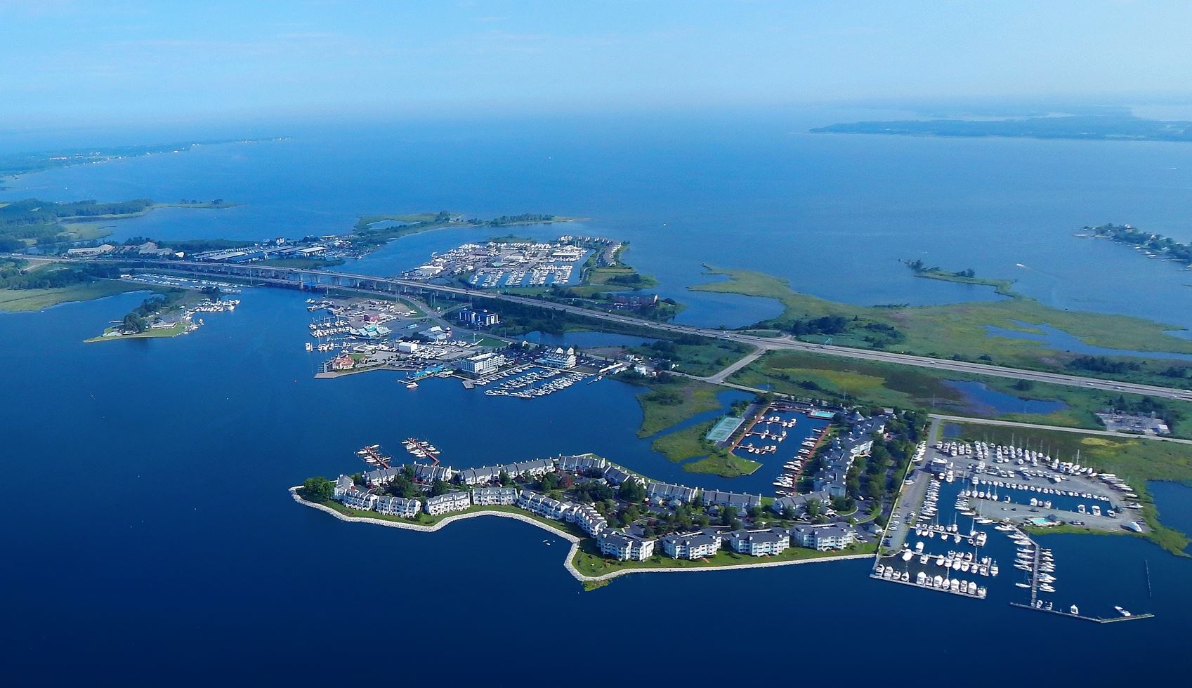 Kent Narrows Aerial View