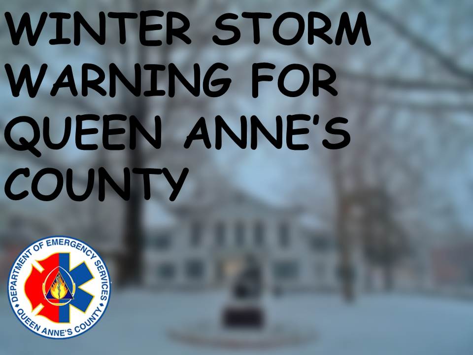 WINTER sTORM WARNING
