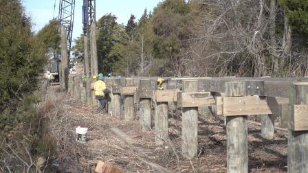 Resized Cross Island Trail construction - KN 7