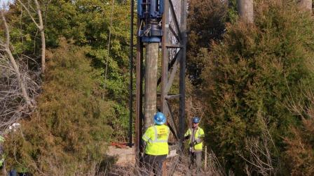 Resized Cross Island Trail construction - KN 17