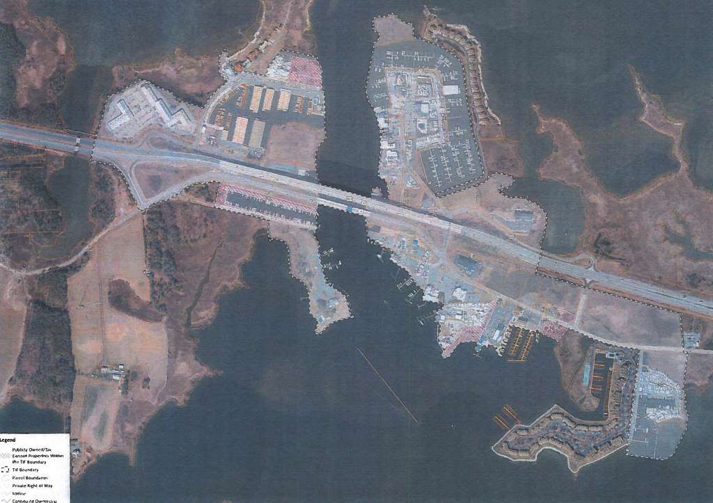 TIF tax district map Websize