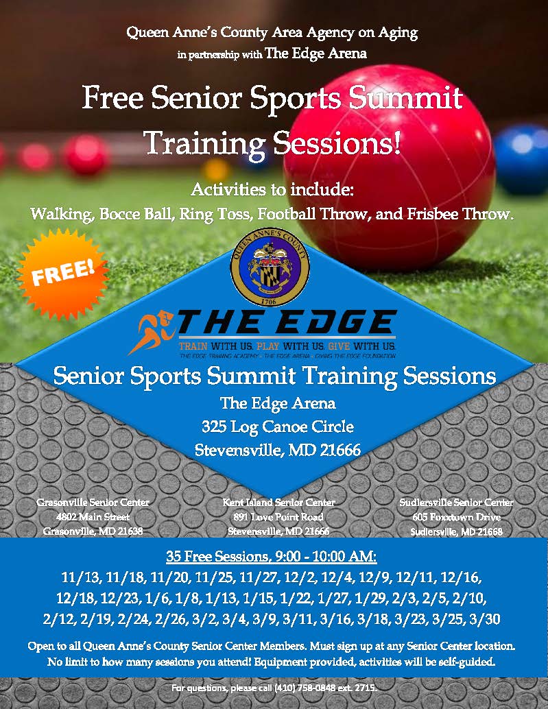 Training Sessions at The Edge Arena Flier (3)